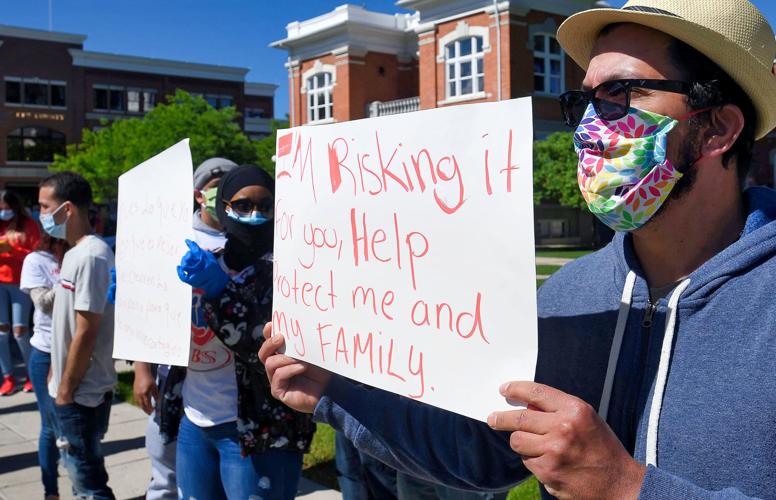 Hyrum JBS workers protest company's response to COVID19 outbreak