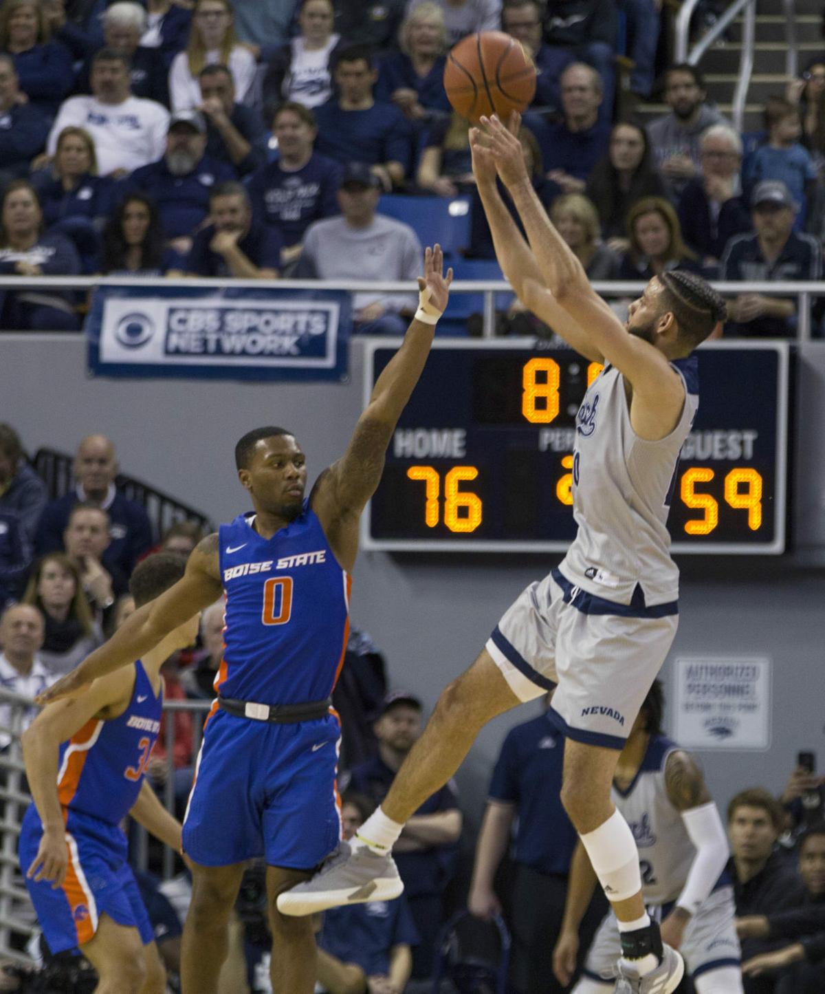 Boise State Hangs Tough Early But Falls At No 8 Nevada College