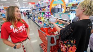 Hundreds of shoppers attend opening celebration for Target