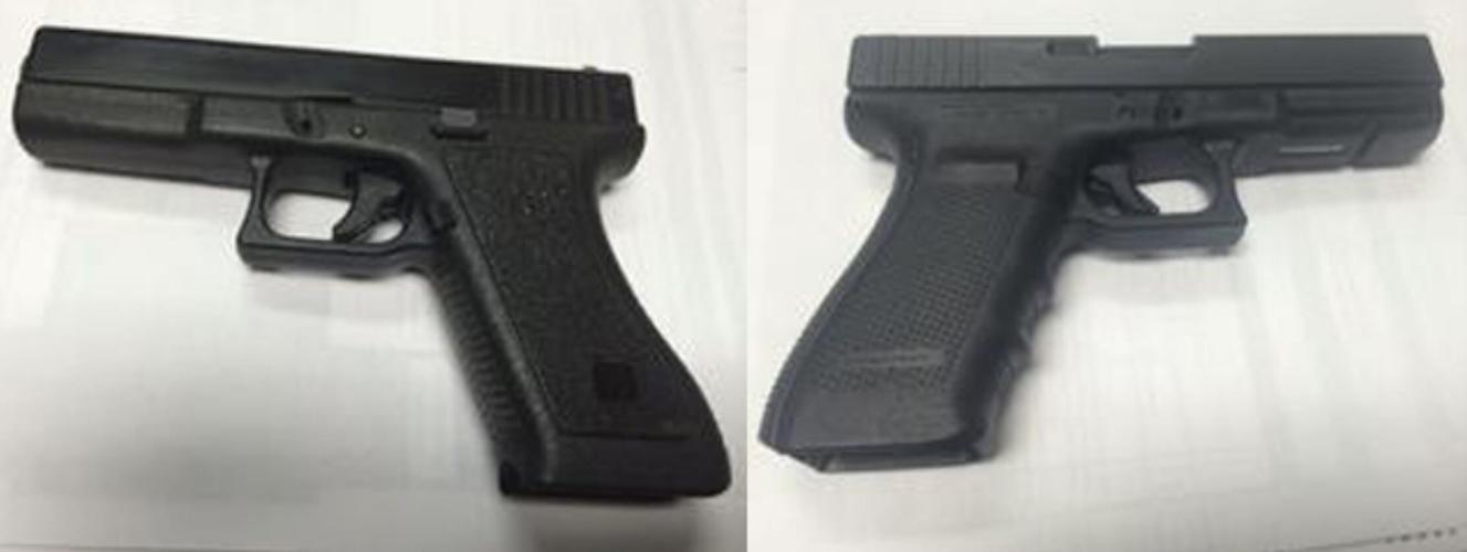 Airsoft and real gun comparison