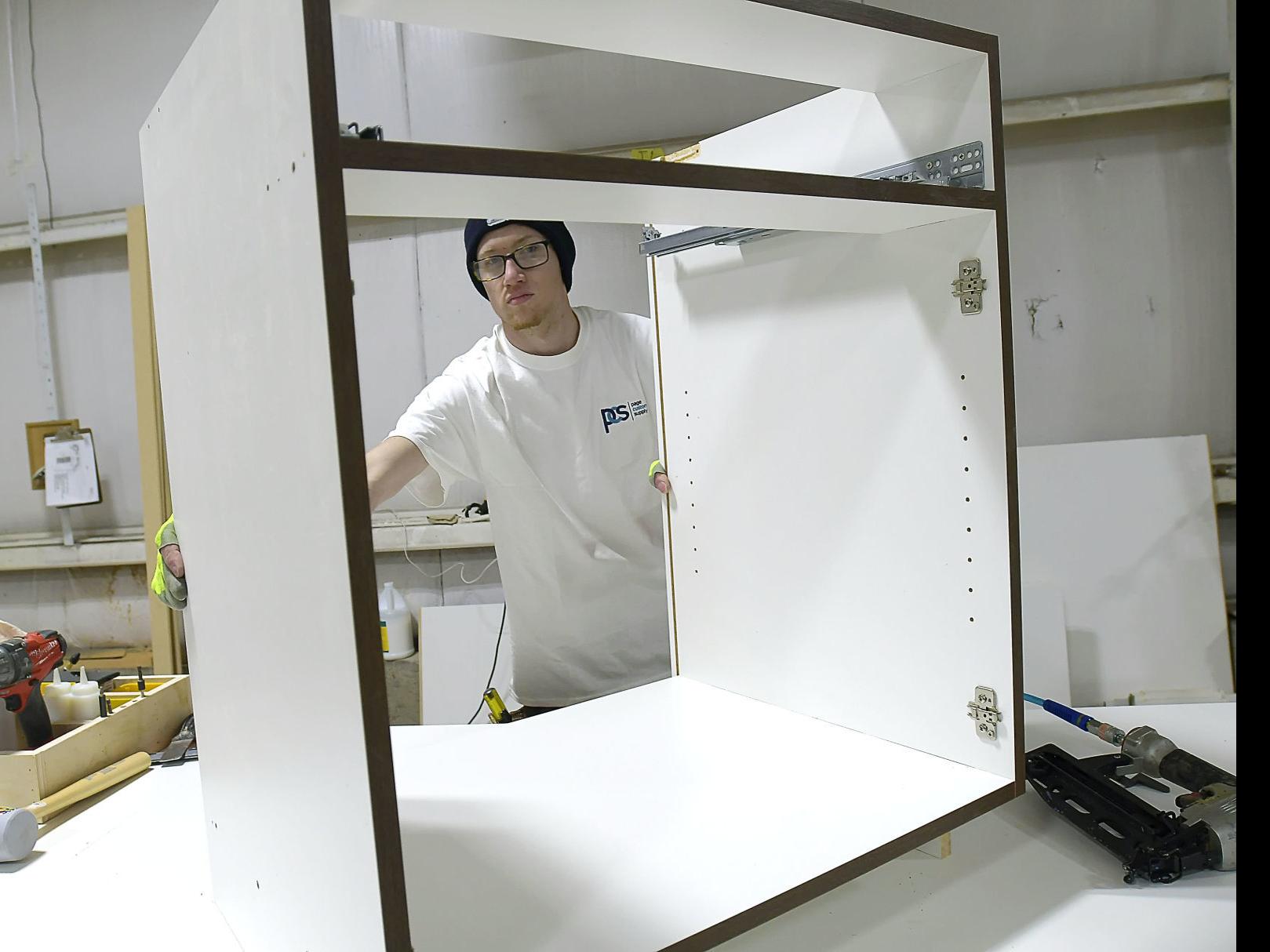 Cabinet Manufacturer Back In Business Days After Fire Destroys