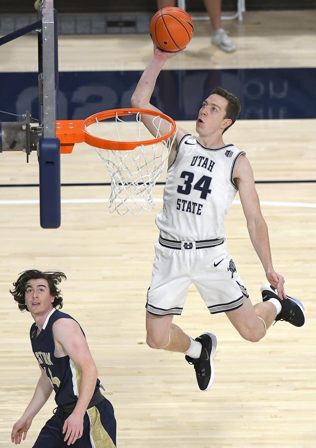 Aggies Had No Problem In Final Tuneup Usu Sports Hjnews Com