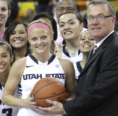 Christensen Scores 17 Becomes Utah State S All Time Leading