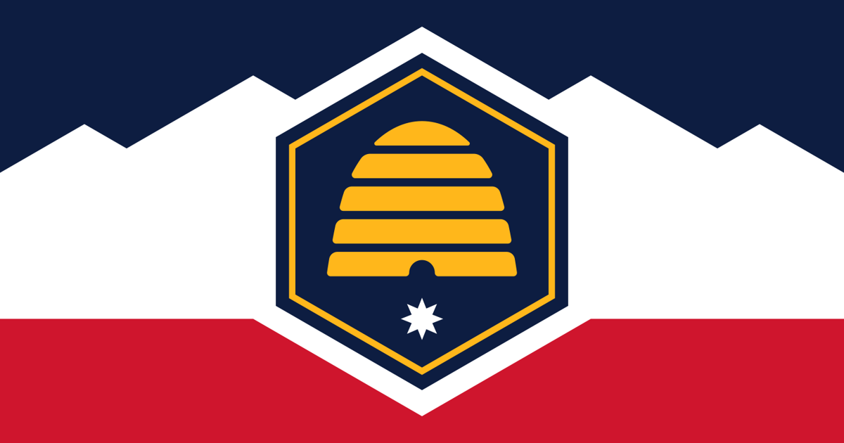 Utas Flag New design for Utah’s state flag is one step away from being approved ...