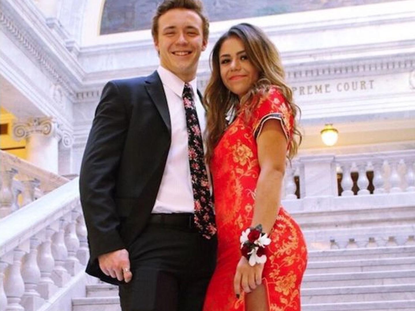 keziah daum prom dress Utah teen speaks out after prom dress sparks worldwide debate  Deseret News