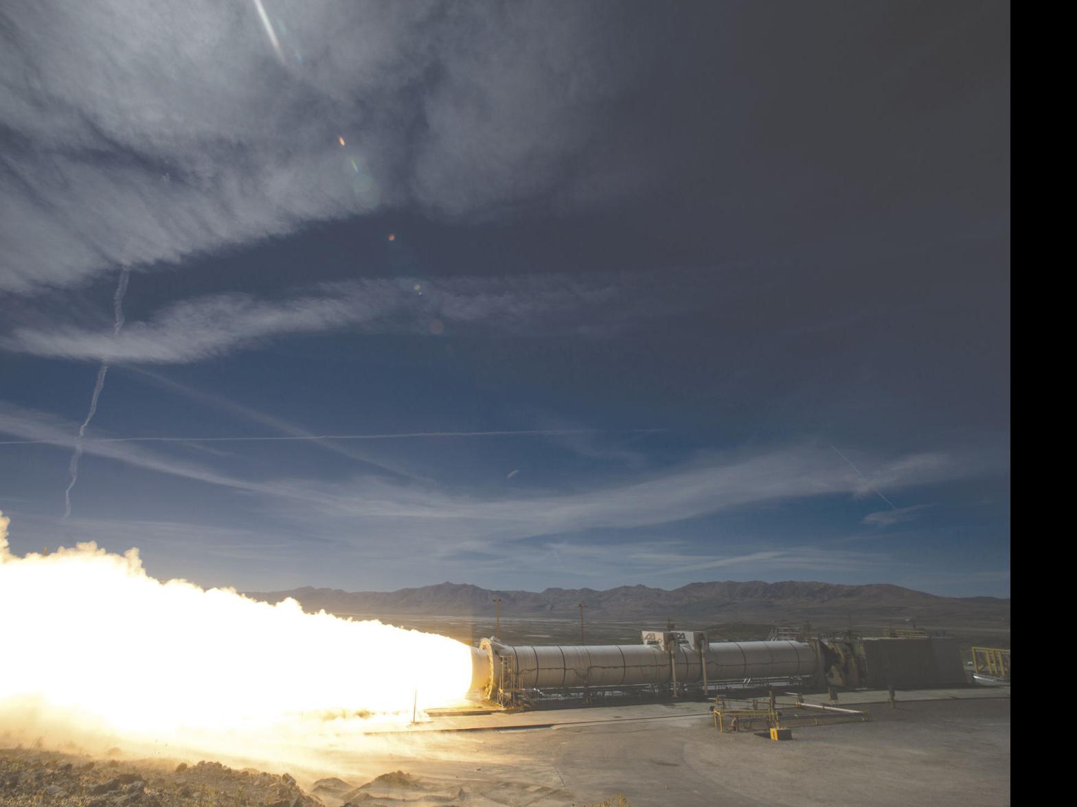 Supporting The Next Giant Leap Promontory Rocket Motor Test Advances Us Space Travel Plans Local News Hjnews Com
