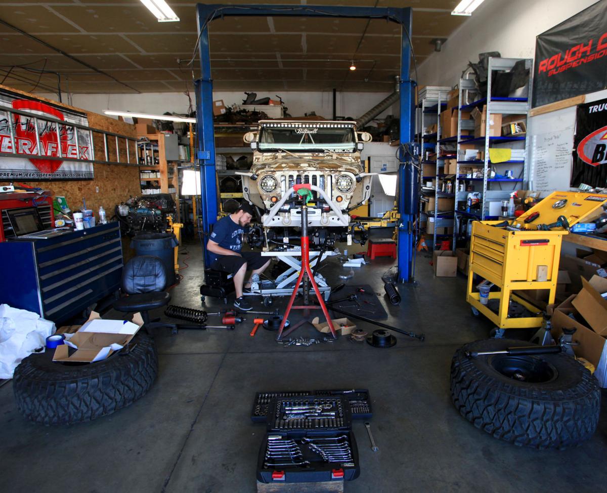 Nomadic Jeep adventurers rebuild 'Yeti' in Logan Logan Hj