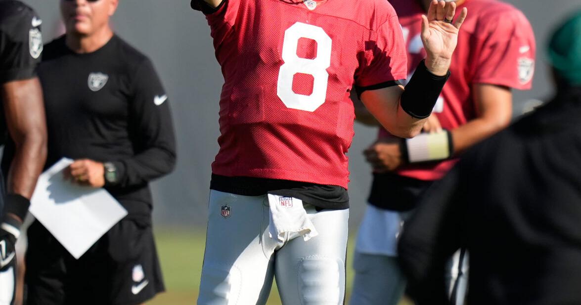 Raiders Texans Camp Football