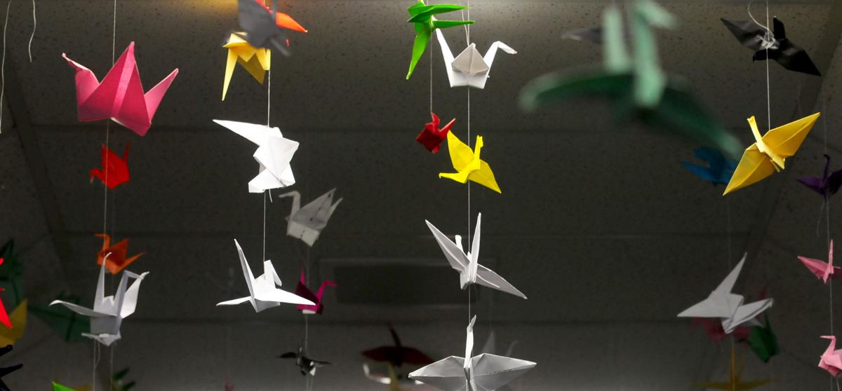 1500 Paper Cranes Show Support For Boy With Cancer The