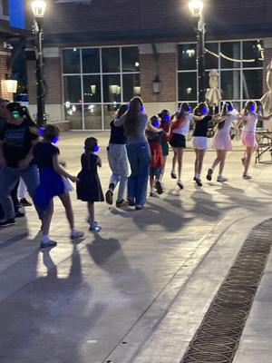 A beautiful evening at the Silent Disco