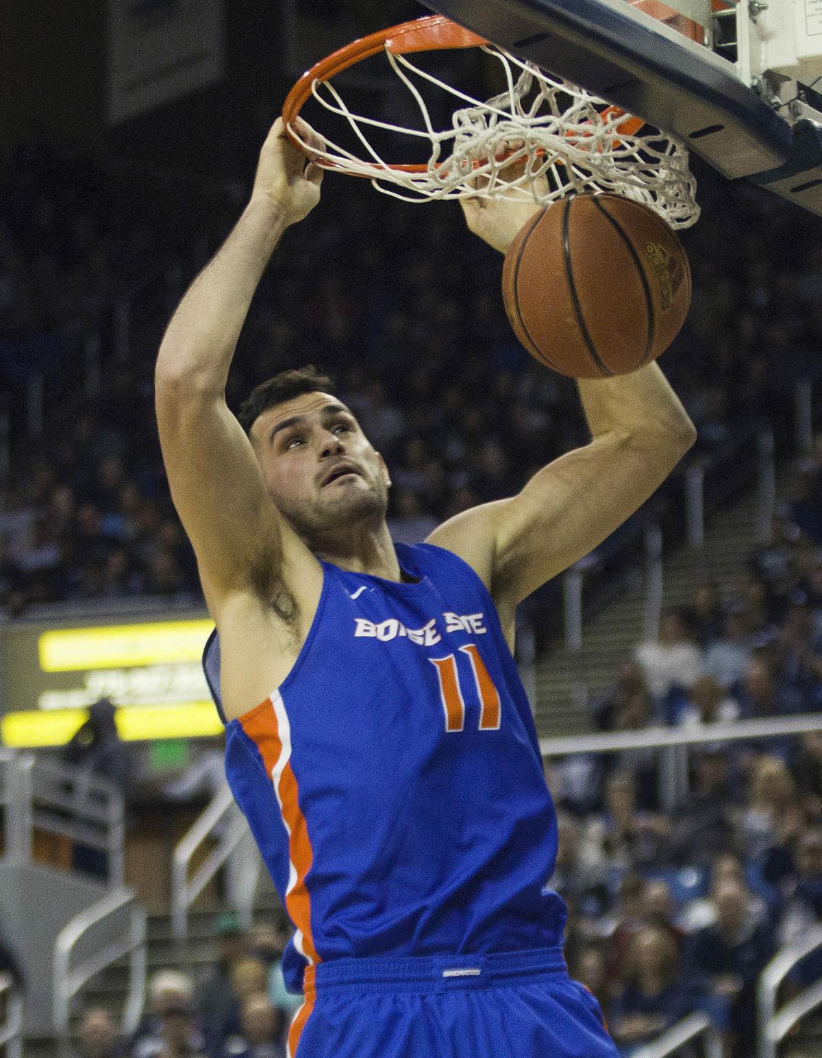 Boise State Hangs Tough Early But Falls At No 8 Nevada College