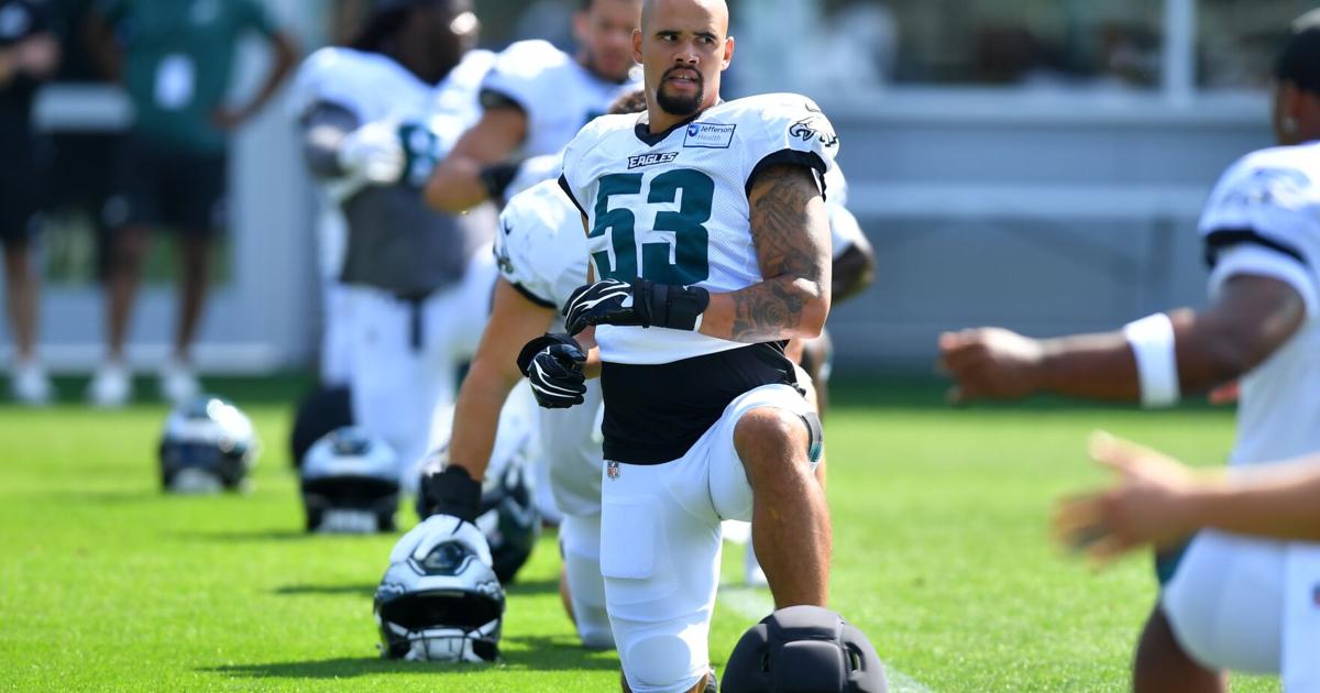 Eagles Patriots Camp Football