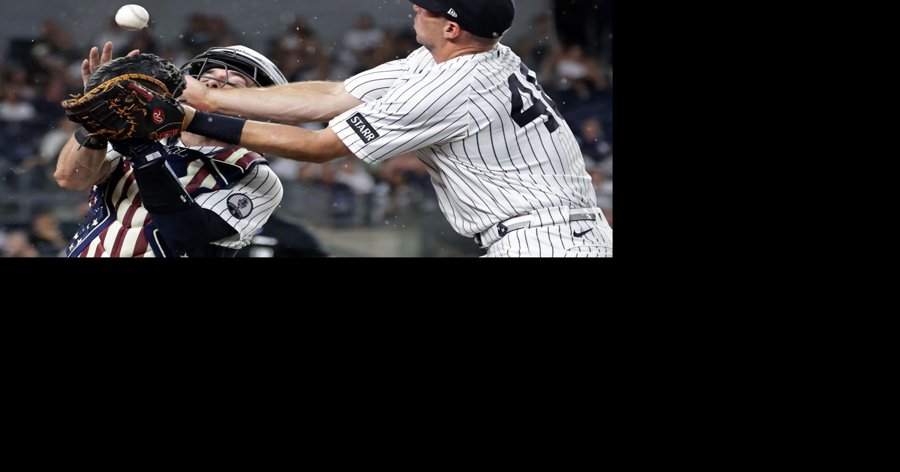 APTOPIX Twins Yankees Baseball