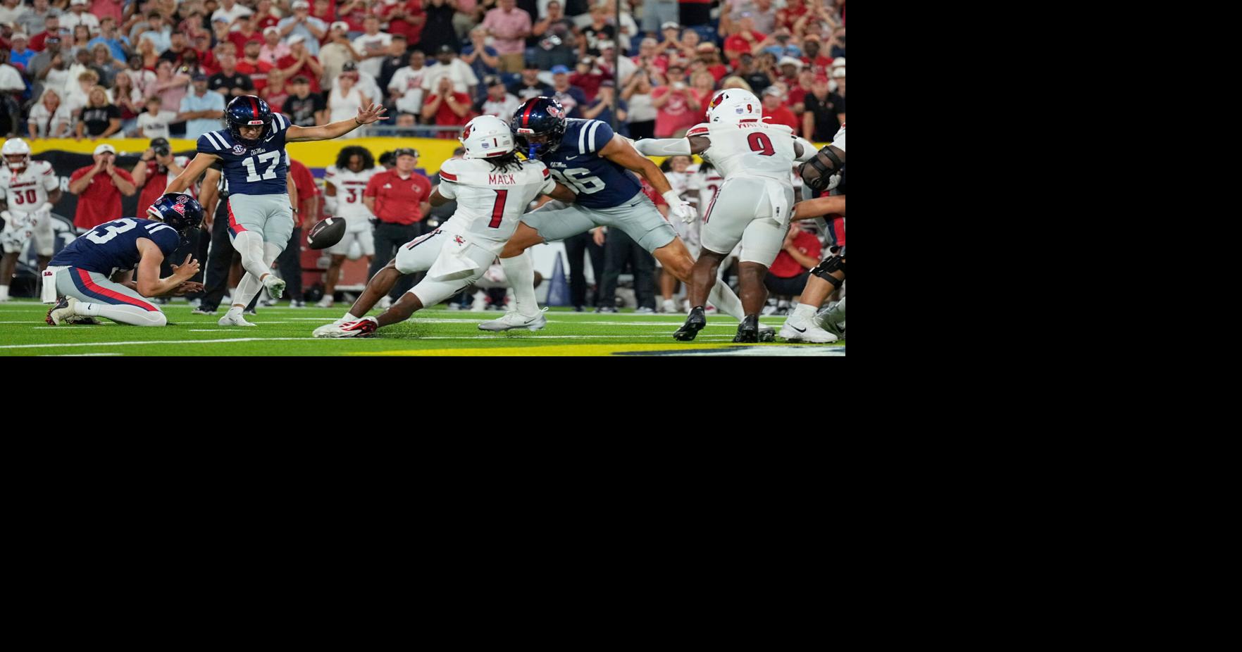 APTOPIX Louisville Mississippi Football