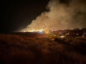Johnson Canyon fire stabilizes at 6,889 acres near Portage