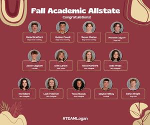 Logan School Board celebrates Academic All-State recipients, hears report on fall sports