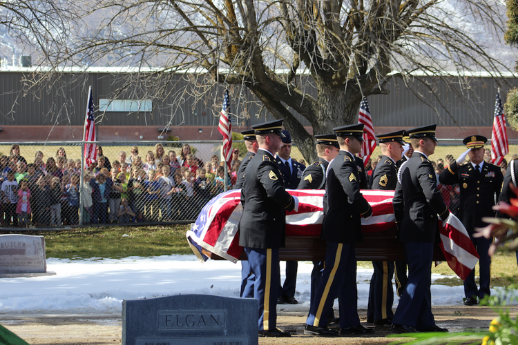 Military Rites Full military rites performed for Elgan | News | hjnews.com