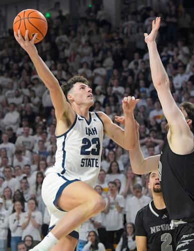 USU men's basketball: Funk has been good fit in only year as an Aggie | USU Sports | hjnews.com