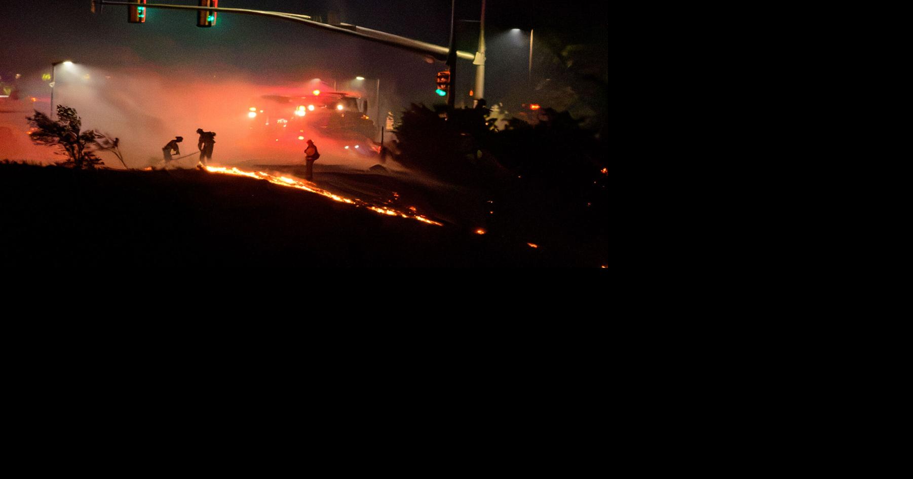 Fire under control in island area early Saturday morning