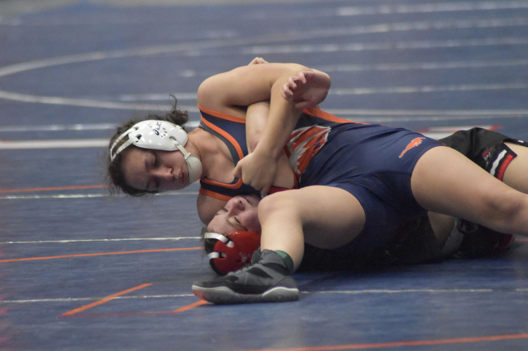 Lady Mustangs dominate field at 4A wrestling tourney School Sports hjnews hq photo