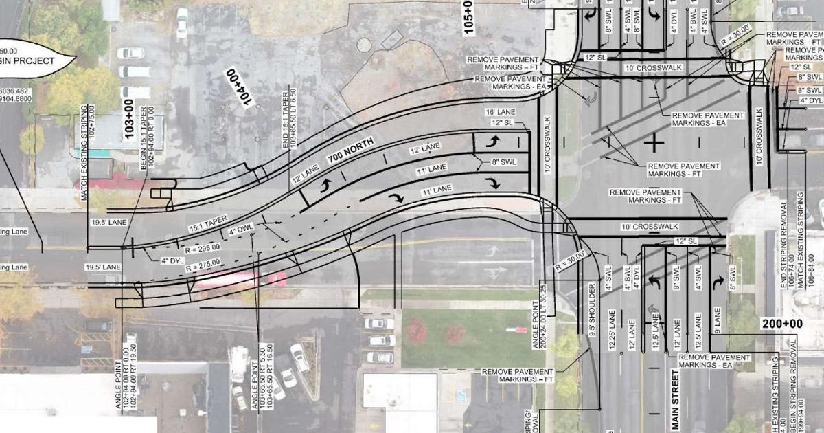Intersection Realignment Complete Realignment of intersection in Logan to begin Monday | Local News ...