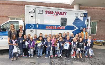 Students enjoy Teddy Bear Clinic