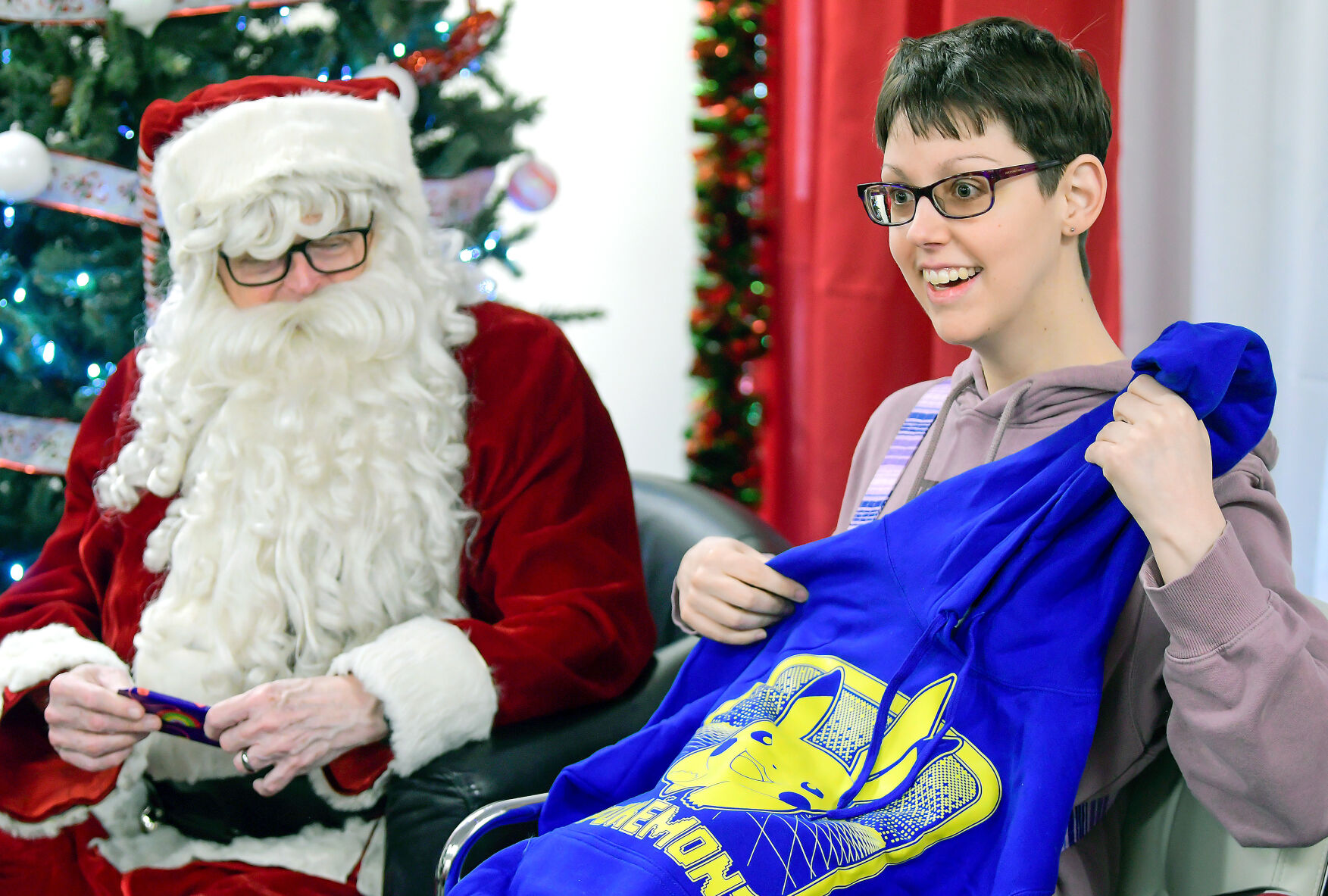 Santa and Mrs. Claus bring holiday cheer to clients with intellectual ...
