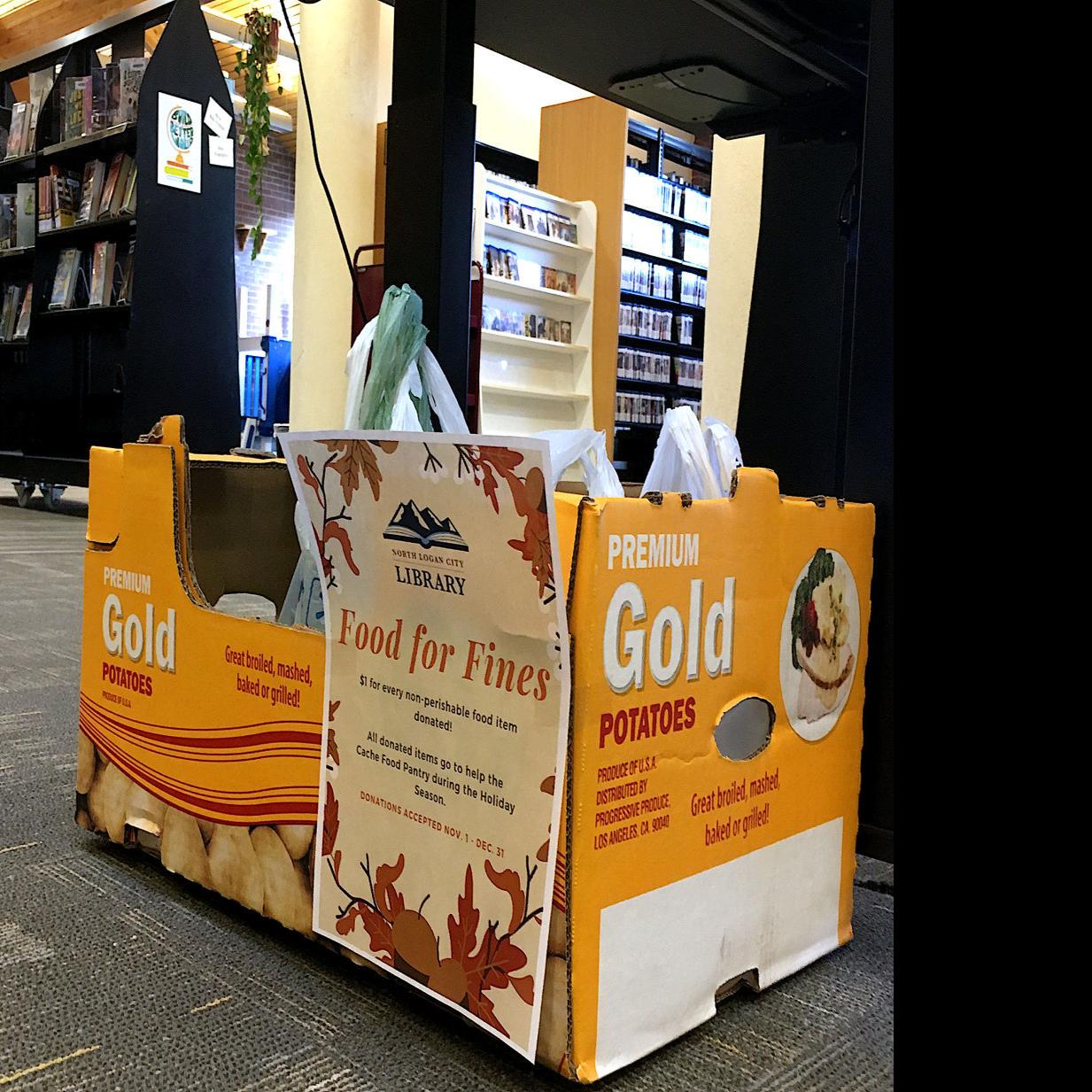 North Logan Library Accepting Food Donations For Fines