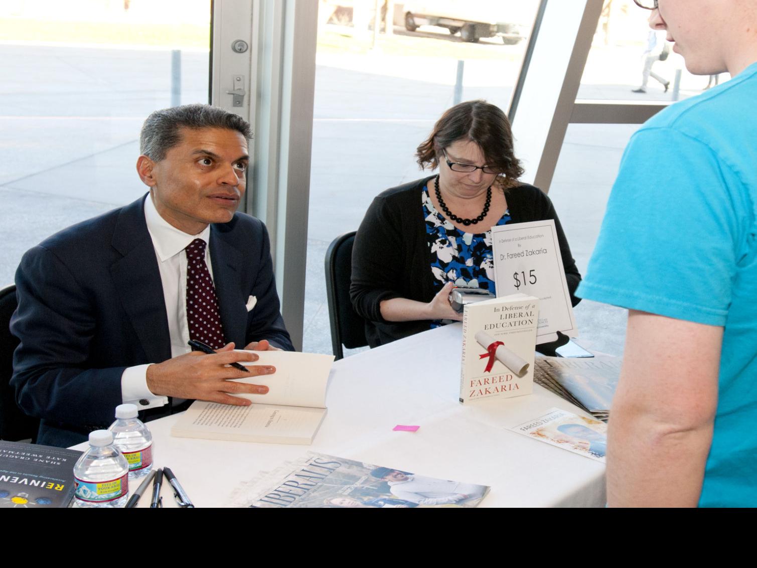 The Human Dimensions Cnn S Fareed Zakaria Talks Liberal Arts