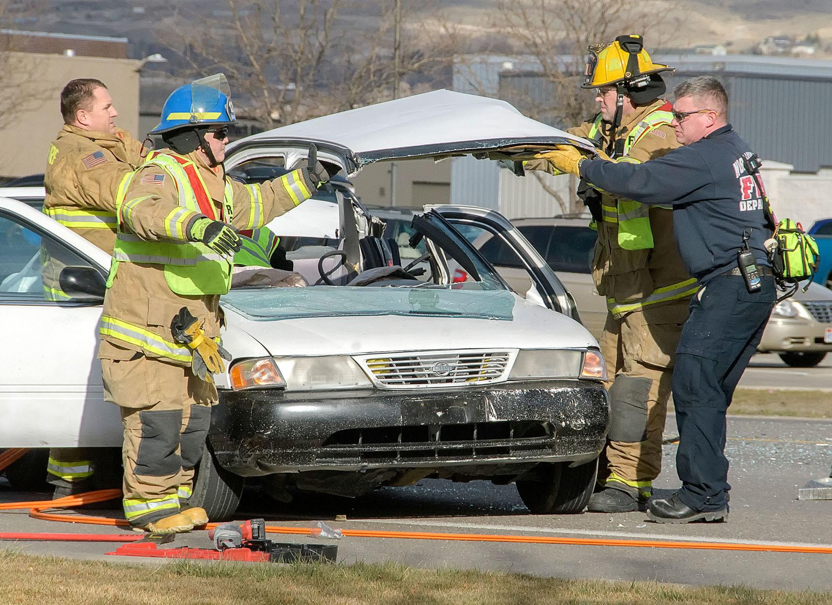 Teen extricated from car after North Logan crash Allaccess