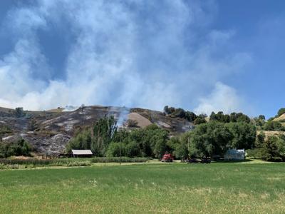 Fire Chars About 100 Acres In Riverdale Hills Preston Citizen Hjnews Com