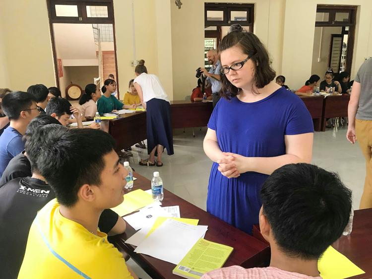 In the News: Reporter hopes meeting people from other cultures will make the world a little better