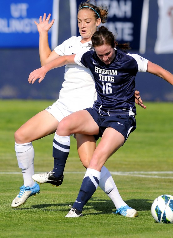 Photo Gallery USU BYU Soccer Multimedia hjnews