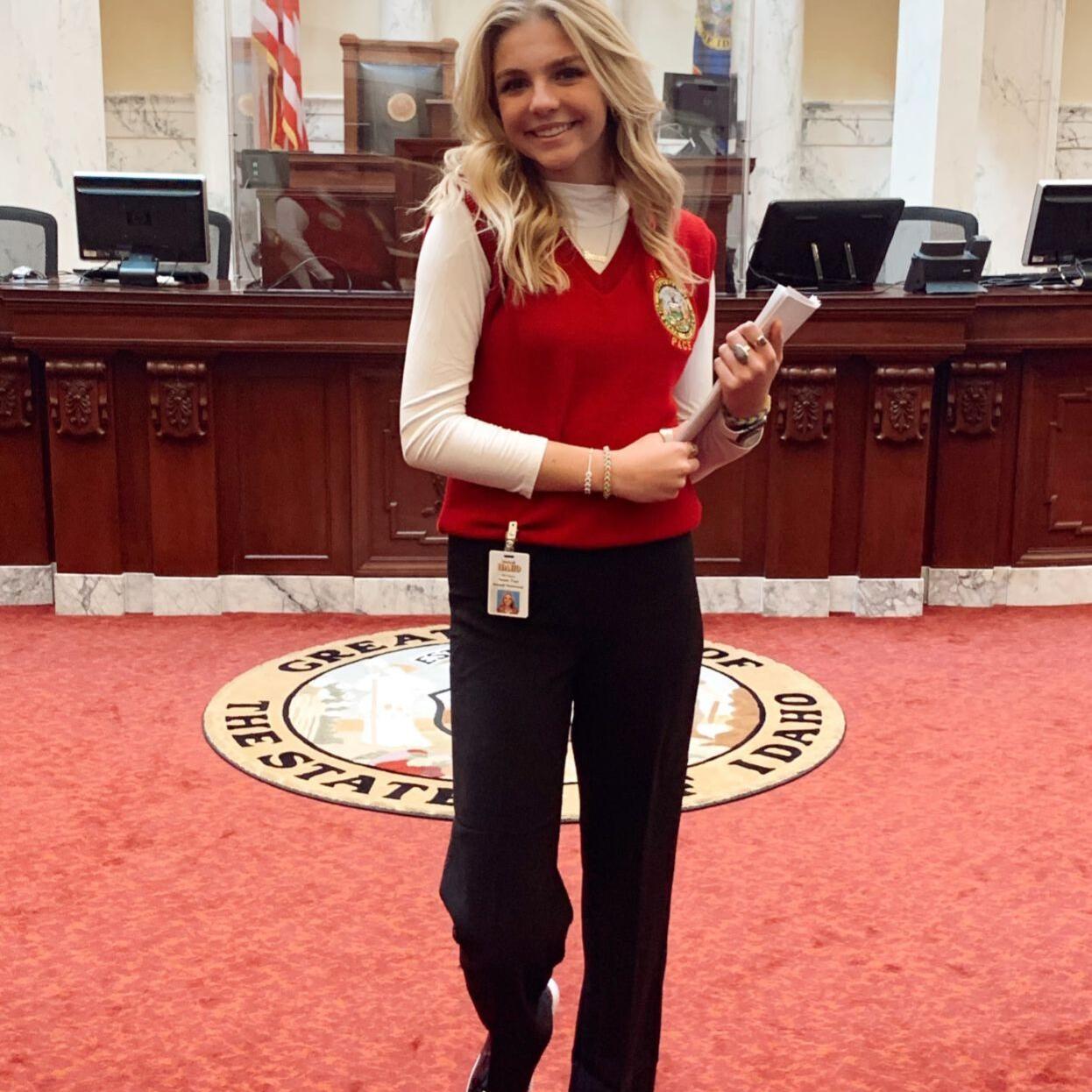 PHS student serves as page for Idaho State Senate - Vimarsana News
