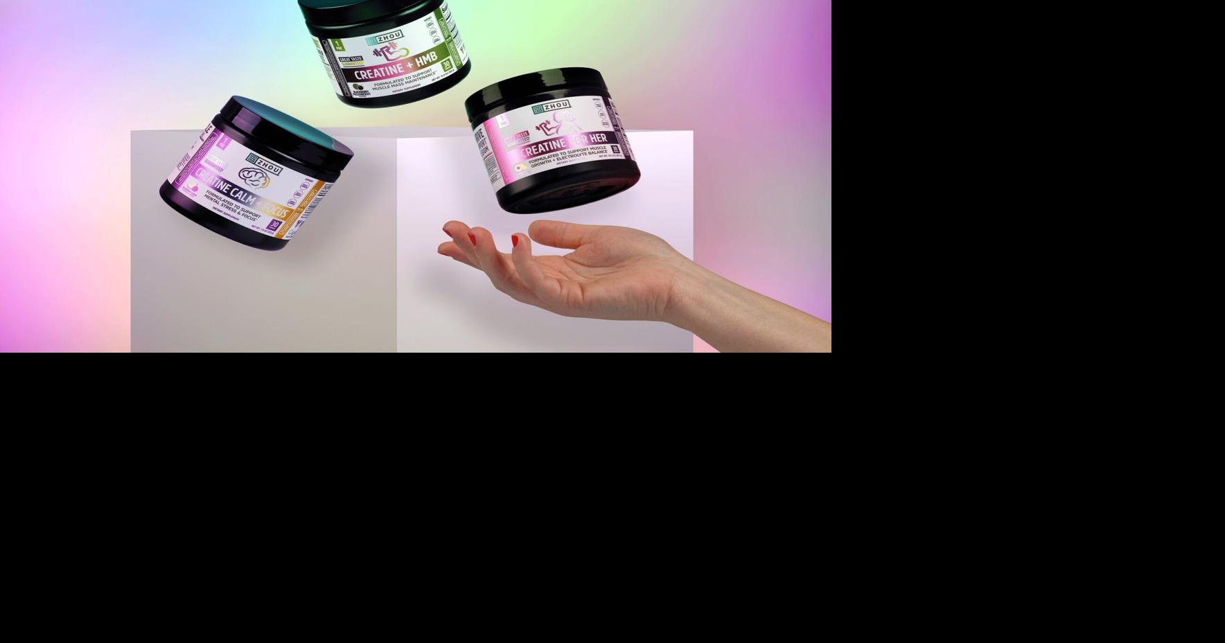 Zhou Nutrition Launches Three New Creatine Products to Meet Rising Demand for Lifestyle-Friendly Performance Support