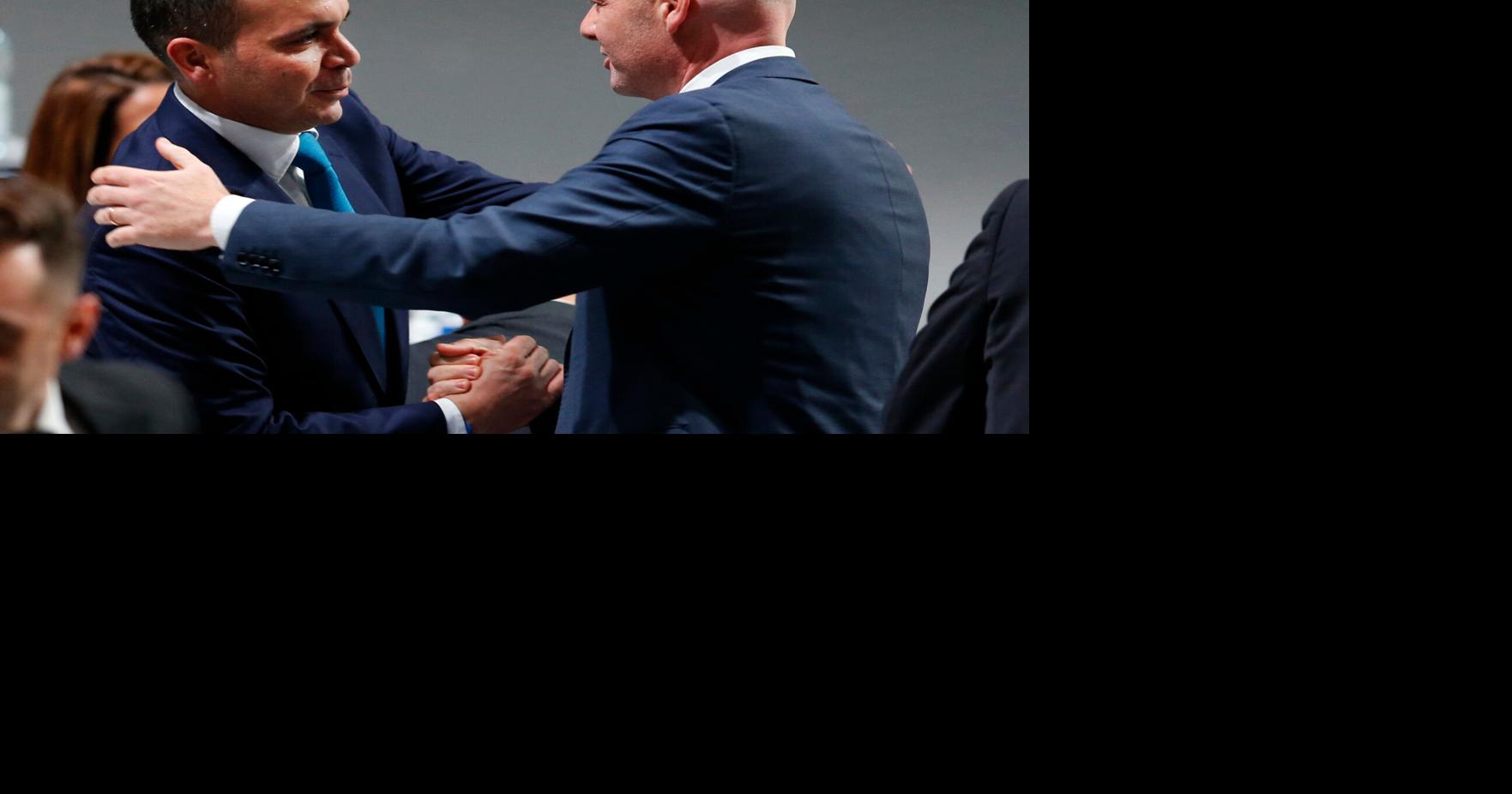 FIFA Infantino Jordan Soccer