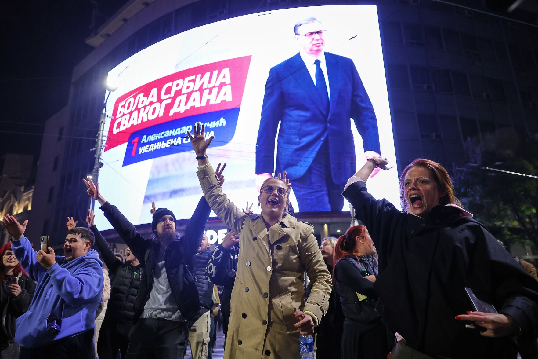 CORRECTION APTOPIX Serbia Election | World | hjnews.com
