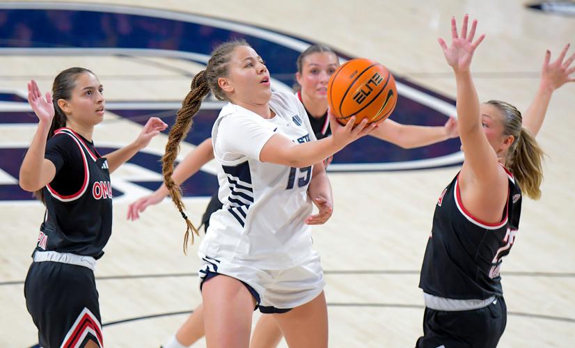USU women’s basketball: Big fourth quarter powers Aggies to win | USU ...