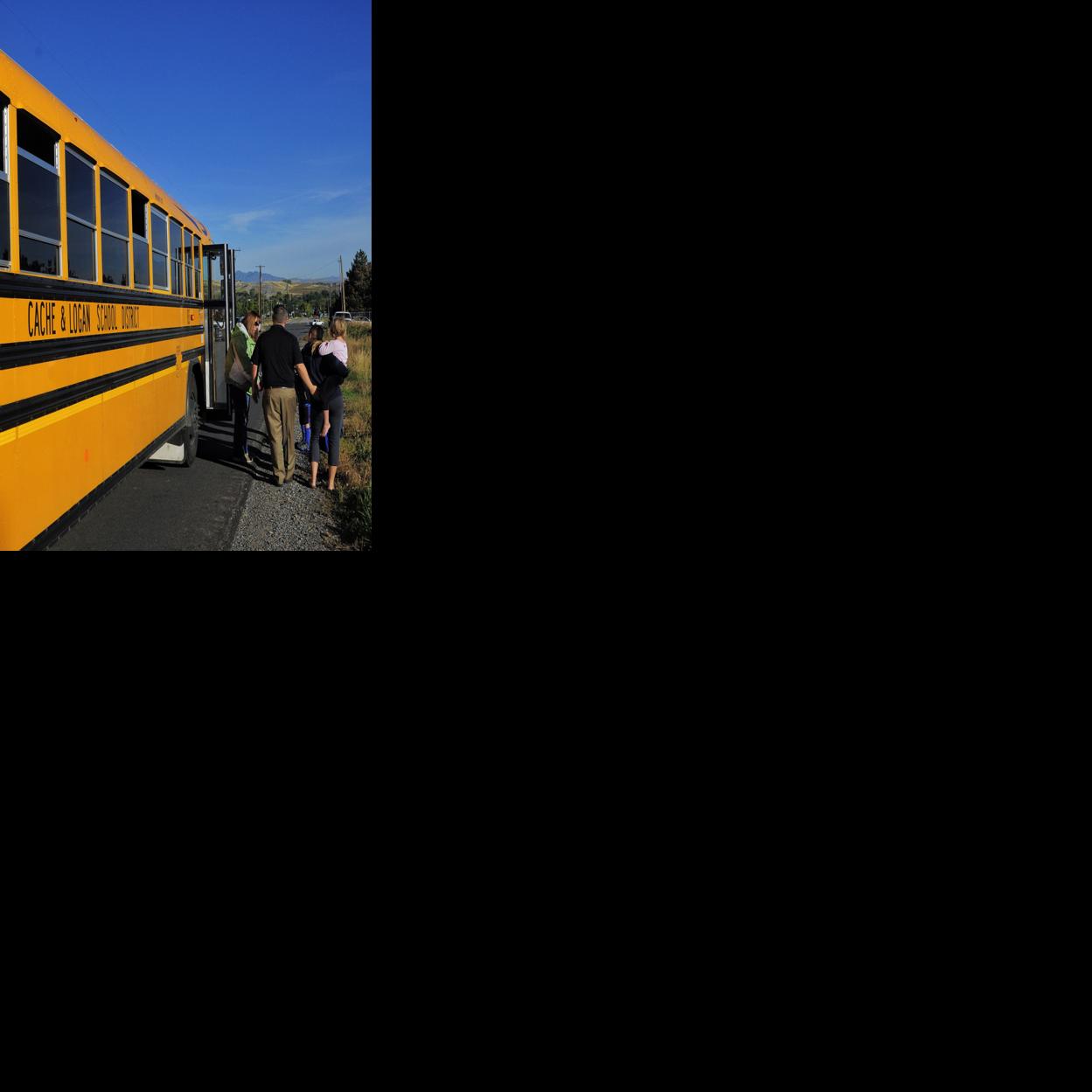 Update Wellsville school bus hit by USU van; none injured Cache