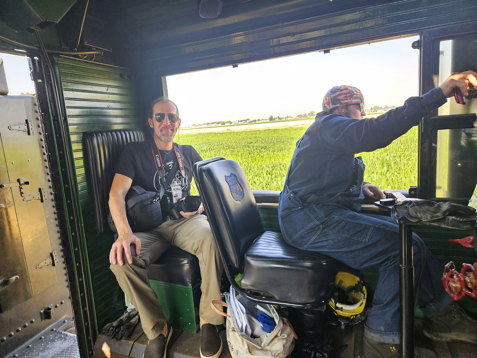 A rare treat: Riding aboard the world's largest steam locomotive