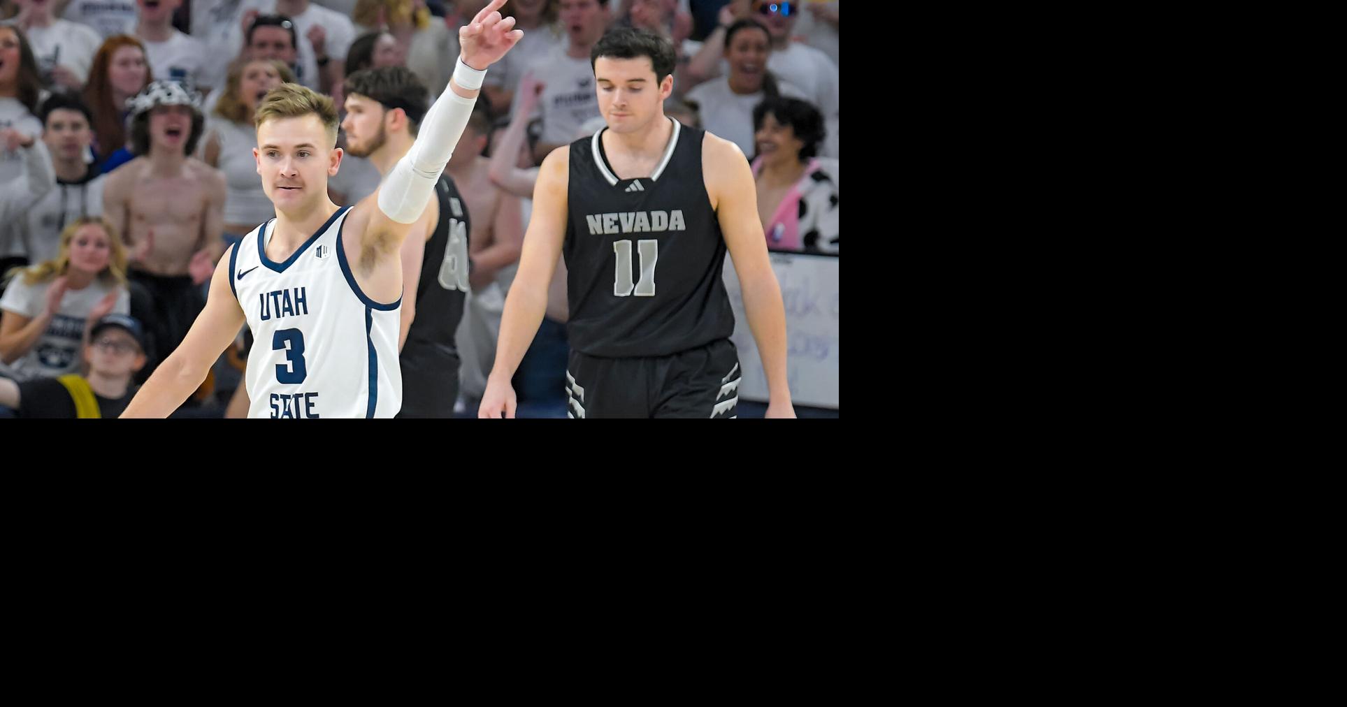 USU men’s basketball Trio of Aggies honored by league for play in 2022