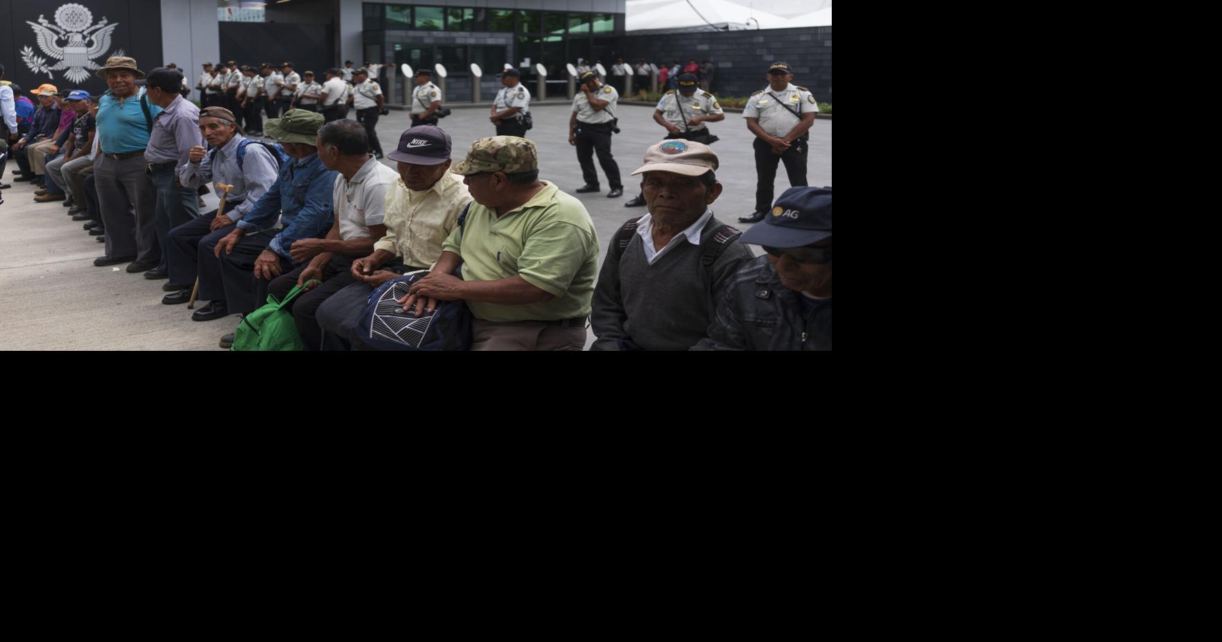 Protesta de veteranos guatemaltecos |  Mundo
