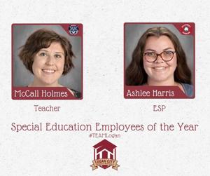 Logan School Board recognizes Special Education Employees of the Year