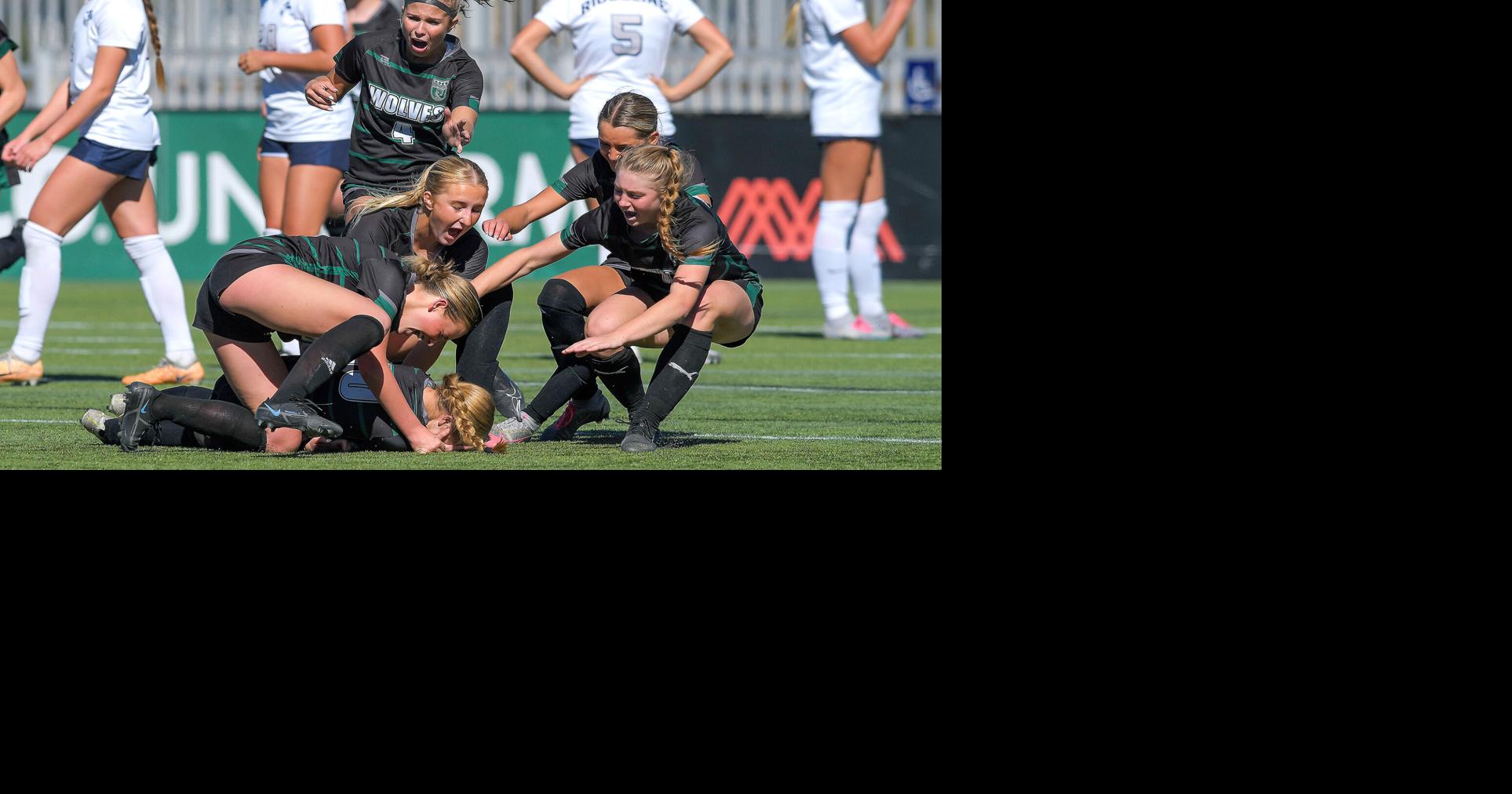 Prep girls soccer Golden goal for Wolves in state semifinals School