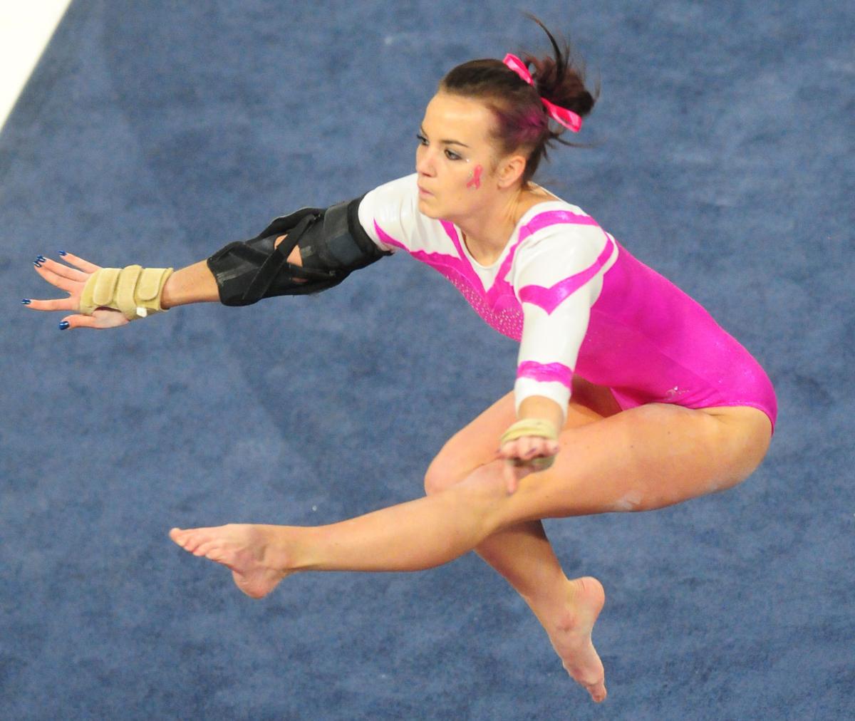 Aggies shine in 1st home gymnastics meet | The Herald ...