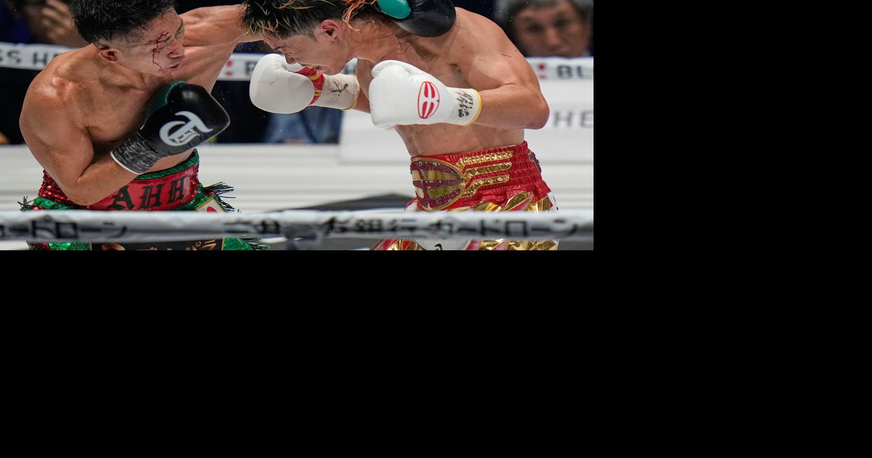 APTOPIX Japan Inoue Nasukawa Boxing