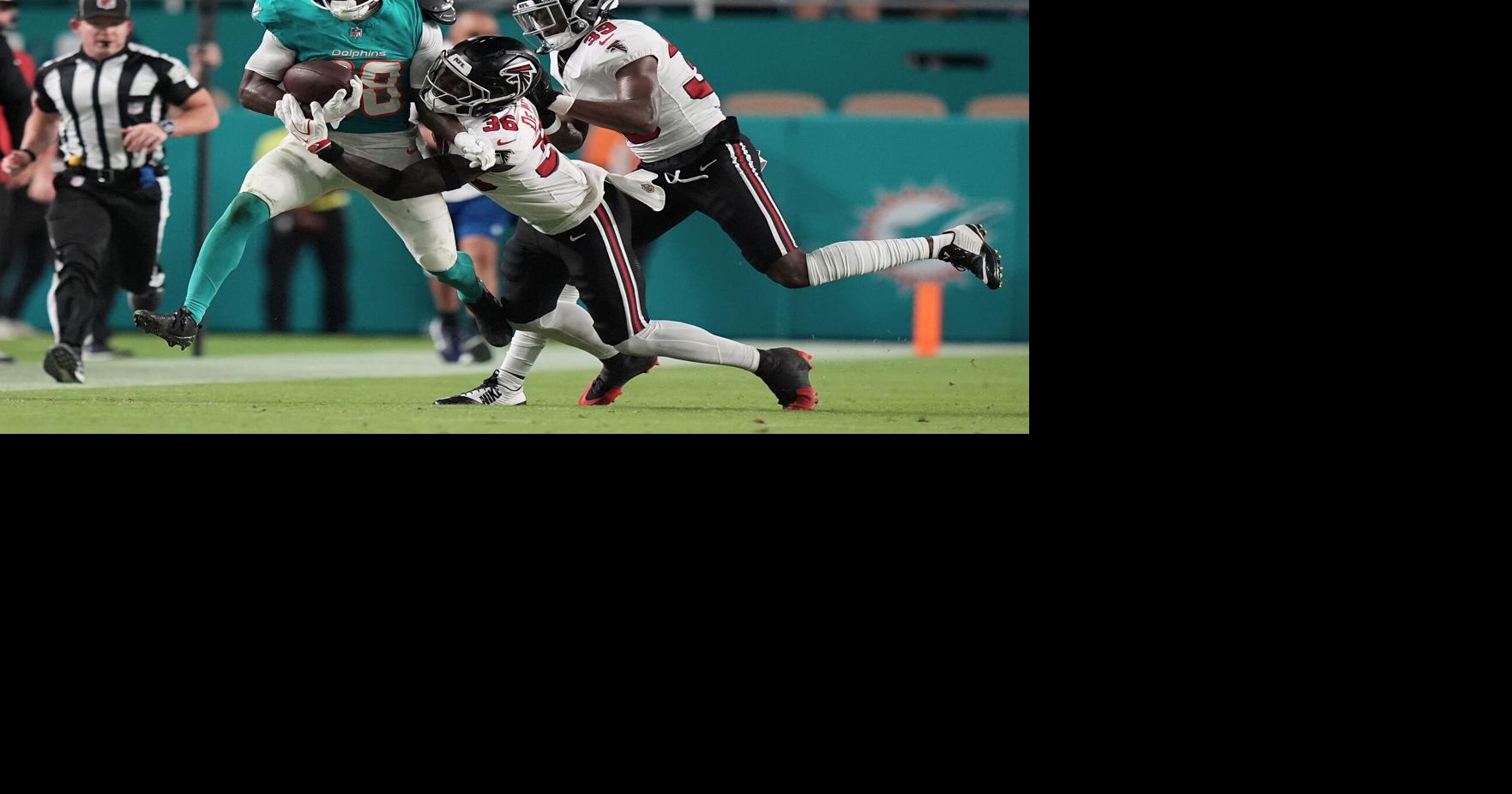 APTOPIX Falcons Dolphins Football