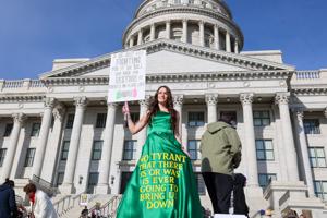Utahns rallied at the Capitol on the Legislature’s first day