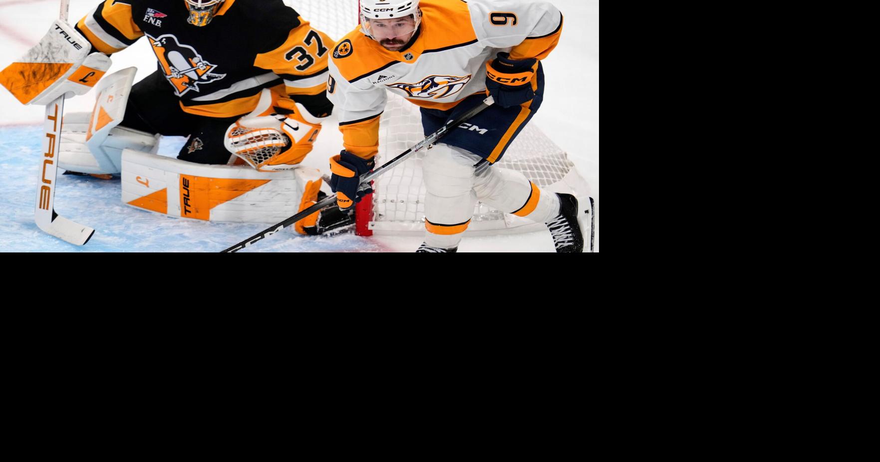 Predators Penguins Hockey