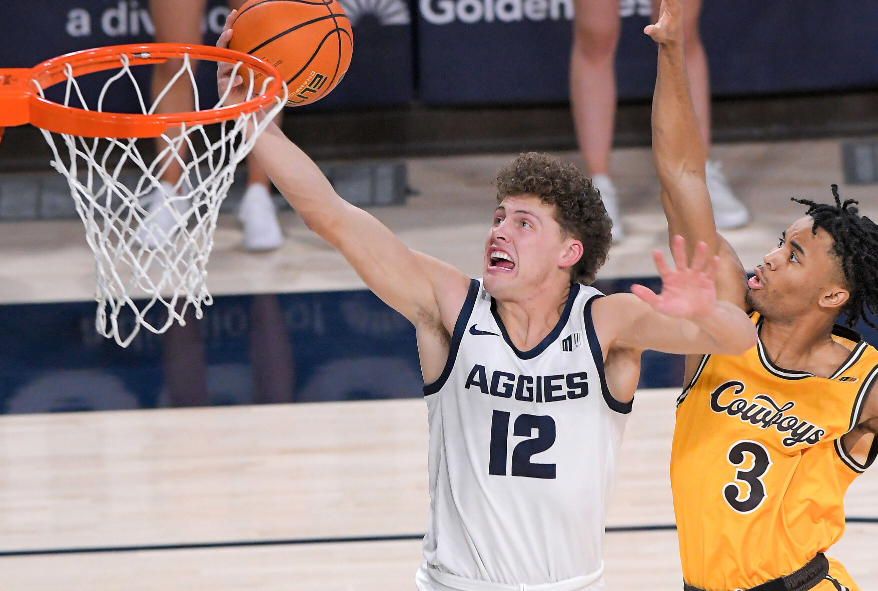 USU men's basketball: Living a dream; Falslev making most of being